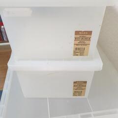 キャリーボックス、大、小の画像