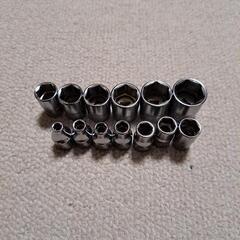 スナップオン　1/4ドライブソケットセットの画像