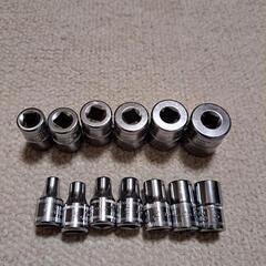 スナップオン　1/4ドライブソケットセットの画像