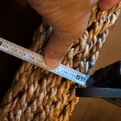 ラタン？ソファテーブルセットの画像