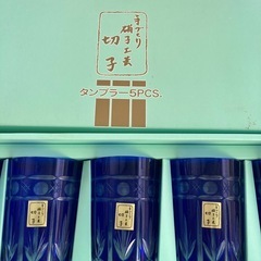 手作り切子5グラスの画像