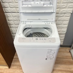 配送設置0円で🆗👌人気の国内メーカーPanasonic洗濯機6.0kg‼️の画像