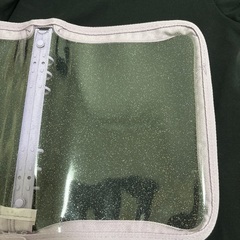 推し活　バインダー　6リング　キラキラ　ラメの画像