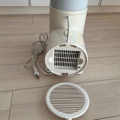 【動作OK／フィルター片方なし】YUENTO エレファン 全方向送風ファン（卓上扇風機）の画像