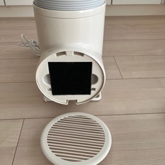【動作OK／フィルター片方なし】YUENTO エレファン 全方向送風ファン（卓上扇風機）の画像