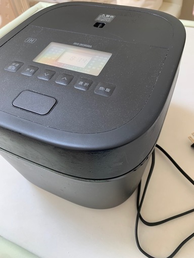 アイリスオーヤマIRIS OHYAMA炊飯器 5.5合 IH ブラックSHK-LS110