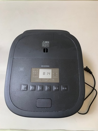 アイリスオーヤマIRIS OHYAMA炊飯器 5.5合 IH ブラックSHK-LS110