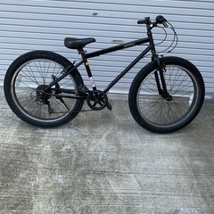 お話し中　ファットバイク　26インチ自転車の画像