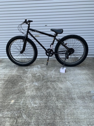 お話し中　ファットバイク　26インチ自転車