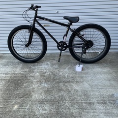 お話し中　ファットバイク　26インチ自転車の画像