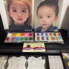 新品未使用 断捨離 ANKA BELLA フェイスペイントキットセット18点の画像