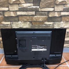 北海道旭川市直接取引歓迎 ORION オリオン 24型液晶テレビ DT-241HB 2016年製 通電動作確認済 リモコンなし 和紙スピーカー搭載の画像