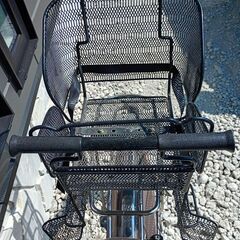 自転車のチャイルドシート　二人乗りの画像