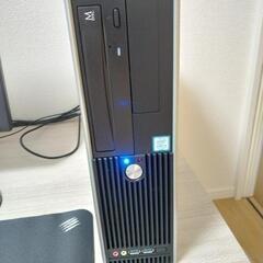 ゲーミングパソコンフルセット　i5-9400f/GTX1650/24インチモニターの画像