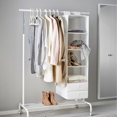 ハンガーラック　IKEAの画像
