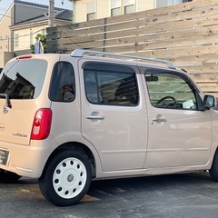 安心の総額表示！車検9年10月2日★ダイハツミラココア+X禁煙車！そのまま乗って帰れます！走行9万kmルーフレール★ホイールキャップの画像