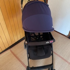 ベビーカーjoieネイビーの画像