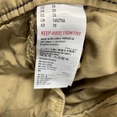 AMERICAN EAGLE 短パン　ベージュの画像