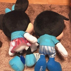 公式ぬいぐるみ　ミッキーミニーの画像