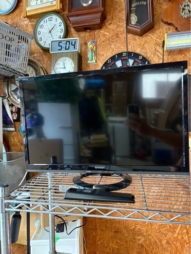 H0450 SHARP シャープ　2016年　24インチ　液晶テレビ　リモコン付き　　テレビ