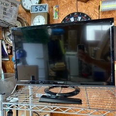 H0450 SHARP シャープ　2016年　24インチ　液晶テレビ　リモコン付き　　テレビの画像
