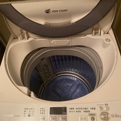 SHARP洗濯機の画像