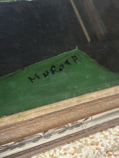 室田豊四郎/ Murota /馬場 /日本画 /絵画 /油彩 室田豊四郎/ Murota /像のある静物/洋画家 /絵画 /油彩 (にし