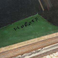室田豊四郎/ Murota /像のある静物/洋画家 /絵画 /油彩 (にし
