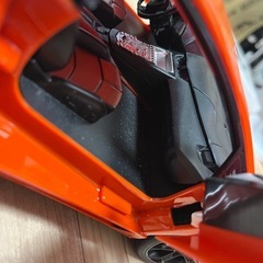 ジャンク品！オレンジのランボルギーニアヴェンタドール　車　ラジコンの画像