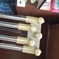 ステンレス扇形布団干しの画像