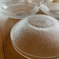 ガラス食器　平の画像