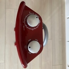 【動作OK／2009年製】カーボンヒーター PCH-S3（メイホウ製／赤）の画像