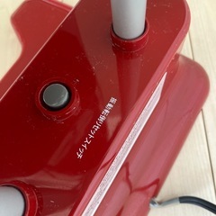【動作OK／2009年製】カーボンヒーター PCH-S3（メイホウ製／赤）の画像