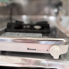 1口コンロ都市ガス用ホース付
の画像