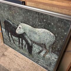 室田豊四郎/ Murota / 洋画家 /絵画 /油彩 室田豊四郎/ Murota /雪/洋画家 /絵画 /油彩 (にし) 津守の