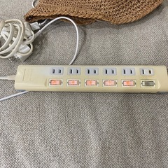 電源タップ充電コード の画像
