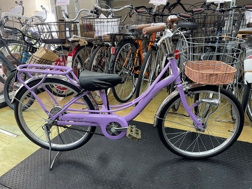 リユース品　子供用自転車　あさひ　フェリークjr 20インチ　パープル あさひ（自転車） 「東日本限定」「あさひ」フェリーク Jr. BAA