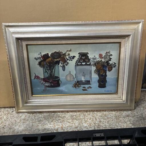 室田豊四郎/ Murota /親子馬 /日本画 /絵画 /油彩 室田豊四郎/ Murota /親子馬 /日本画 /絵画 /油彩（室田豊四郎