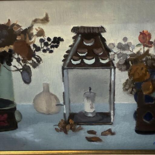 室田豊四郎/ Murota / 静物(明るい)/日本画 /絵画 /油彩 室田豊四郎/ Murota / 静物(明るい)/洋画家 /絵画 /油彩 (にし