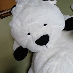 白いぬいぐるみセット（いるか、うさぎ、スパイファミリーボンド）の画像