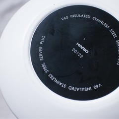 HARIO 保温ステンレスサーバー 600ml ホワイト VHSN-60-Wの画像