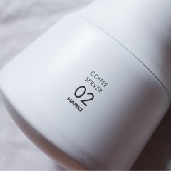 HARIO 保温ステンレスサーバー 600ml ホワイト VHSN-60-Wの画像