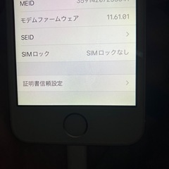 iPhoneSE第一世代16GBの画像