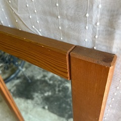 木製　姿見 ミラーの画像