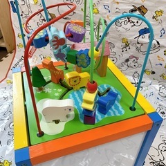 木製知育玩具BOX 幼児　おもちゃの画像