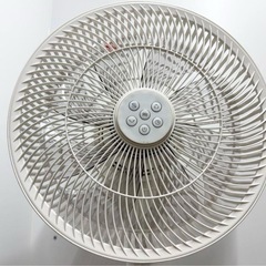 モダンデコ 3D首振り 360° DCリビングファン 扇風機 換気 8枚羽根の画像