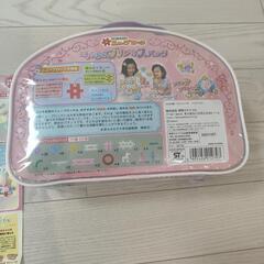 学研　ニューブロック　ミルキラ　プリンセスバッグチャーム　美品　取説つきの画像