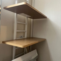 突っ張り式ランドリー棚の画像