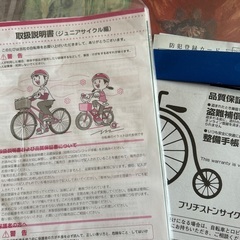 ブリヂストン　24インチ　ジュニアマウンテンバイクの画像
