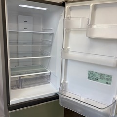 🔥送料設置無料【神奈川/東京】🔥冷蔵庫　日立　300-400ℓ　スリム　右開　安い　綺麗　807の画像